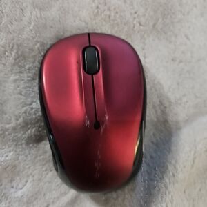 - Logitech red mouse